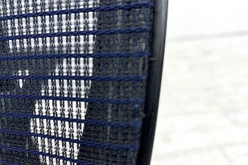 サブリナチェア 中古 オカムラ OKAMURA Sabrina ハイバック 肘無 中古オフィス家具 事務椅子 オフィスチェア ダークブルーの画像