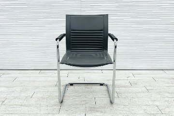 【6脚セット】 オカムラ ドライプンクト ダイアログシリーズ 中古 ミーティングチェア 多目的チェア 8391RD-PB24の画像