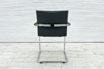 【6脚セット】 オカムラ ドライプンクト ダイアログシリーズ 中古 ミーティングチェア 多目的チェア 8391RD-PB24の画像