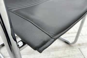 【6脚セット】 オカムラ ドライプンクト ダイアログシリーズ 中古 ミーティングチェア 多目的チェア 8391RD-PB24の画像