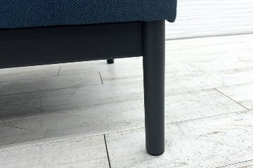 コクヨ コレッソ Collesso 中古 オフィスラウンジ 応接ソファー ラウンジソファ ラウンジチェア ソファー 中古オフィス家具 ブルー2800/2100/1000の画像