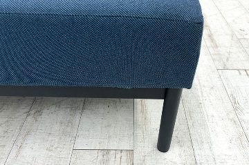 コクヨ コレッソ Collesso 中古 オフィスラウンジ 応接ソファー ラウンジソファ ラウンジチェア ソファー 中古オフィス家具 ブルー2800/2100/1000の画像