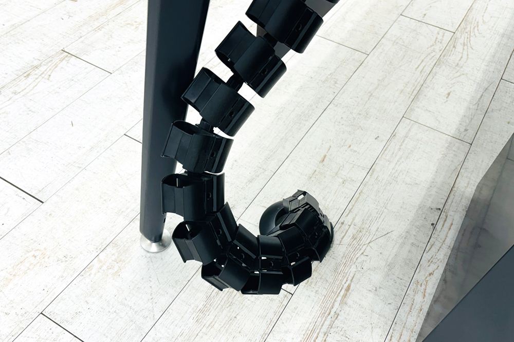 オカムラ プリシード PRECEDE L型デスク 中古 ワゴン付き エグゼクティブデスク 高級デスク 中古オフィス家具の画像