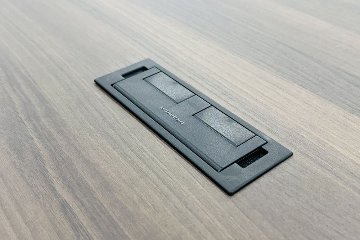 オカムラ プリシード PRECEDE L型デスク 中古 ワゴン付き エグゼクティブデスク 高級デスク 中古オフィス家具の画像