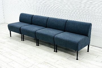オカムラ Alt Living(アルトリビング)シリーズ  【4点セット】 中古 ロビーソファー 中古ソファ 中古オフィス家具の画像