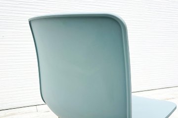 Vitra ヴィトラ HALウッド 中古 ミーティングチェア ダイニングチェア ジャスパー・モリソン アイスグレーの画像