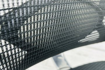 オカムラ コンテッサセコンダ 中古 Contessa seconda コンテッサチェア 2019年製 中古オフィス家具 メッシュ ブラック CC81BS-FPG1の画像