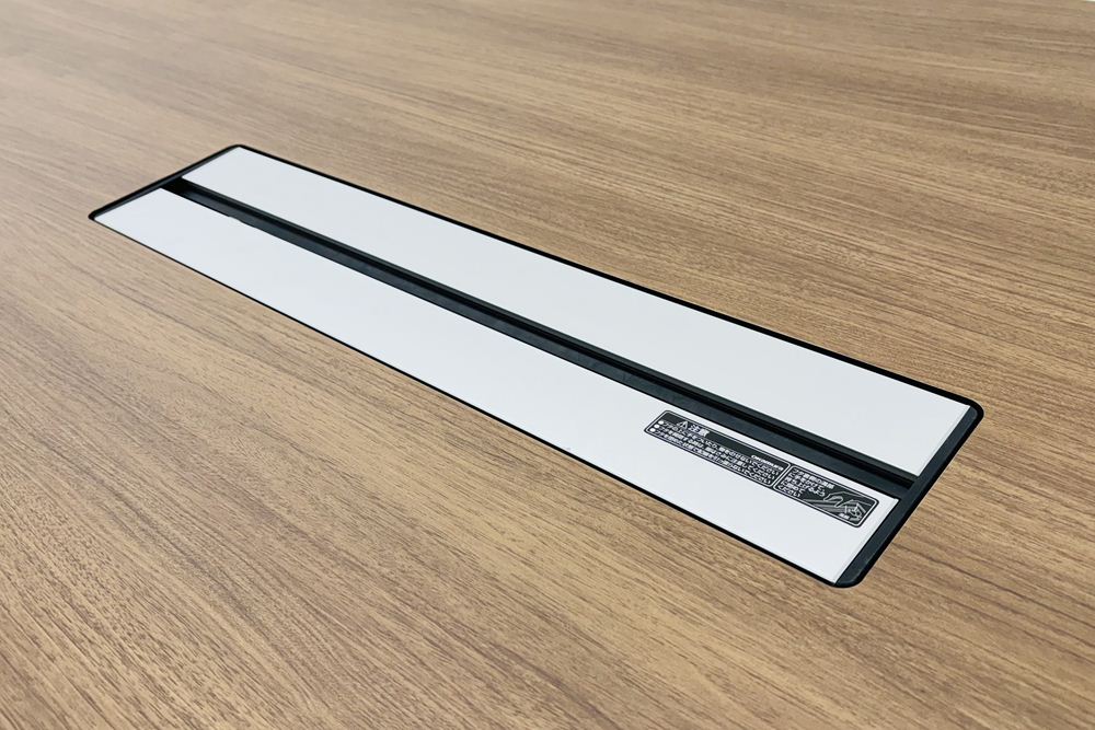 オカムラ ラティオ 中古 幅3200 RATIO大型会議テーブル ミーティングテーブル 中古オフィス家具 3200/1200/720の画像
