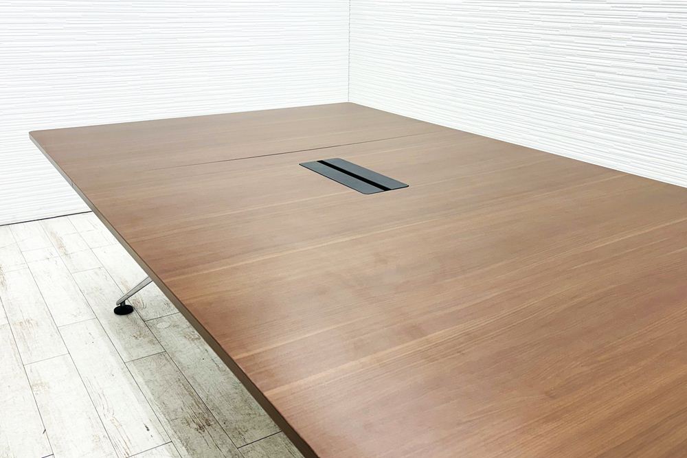 ウチダ マインズ MINDS 大型会議テーブル 中古 ミーティングテーブル 大型会議机 中古オフィス家具 4000/1500/720の画像