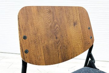 オカムラ ライブス ネスティングチェア 中古 【4脚セット】 Lives Nesting Chair ミーティングチェア 会議椅子 中古オフィス家具 インディゴの画像