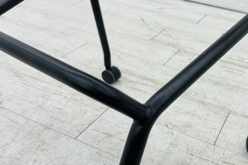 オカムラ ライブス ネスティングチェア 中古 【4脚セット】 Lives Nesting Chair ミーティングチェア 会議椅子 中古オフィス家具 セージの画像