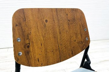 オカムラ ライブス ネスティングチェア 中古 【4脚セット】 Lives Nesting Chair ミーティングチェア 会議椅子 中古オフィス家具 セージの画像