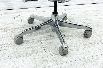 【未使用品】 自社保証有 エルゴヒューマンプロ2 オットマン 中古 ergohuman PRO2 Ottoman 中古オフィス家具 GYフレーム ホワイトメッシュ メモリーロッキング付の画像