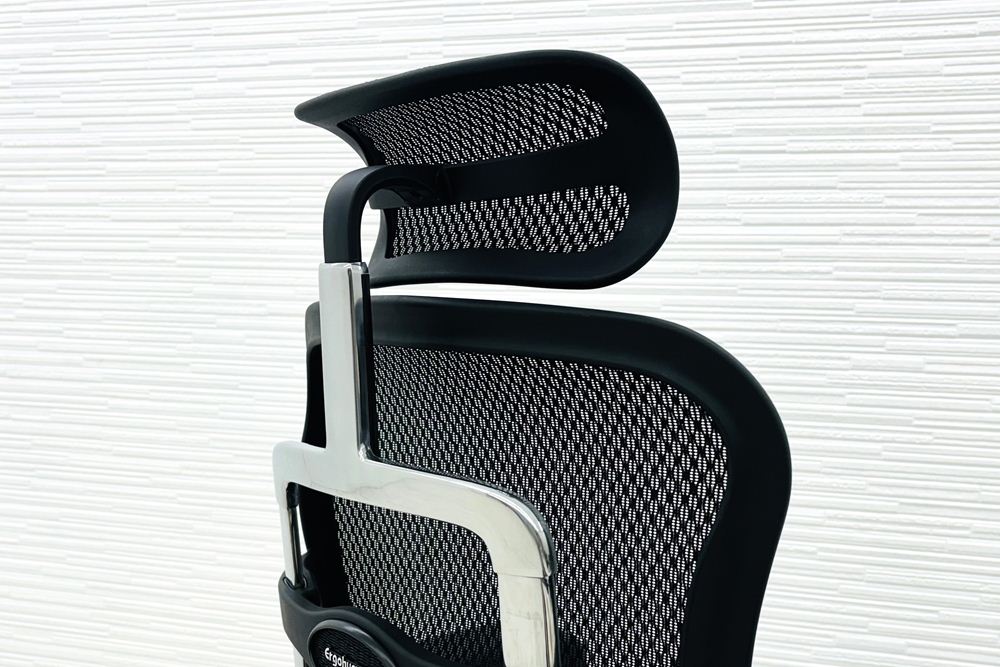 【未使用品】 自社保証有 エルゴヒューマンプロ2 オットマン 中古 ergohuman PRO2 Ottoman 中古オフィス家具 BKフレーム ブラック メモリーロッキング付の画像