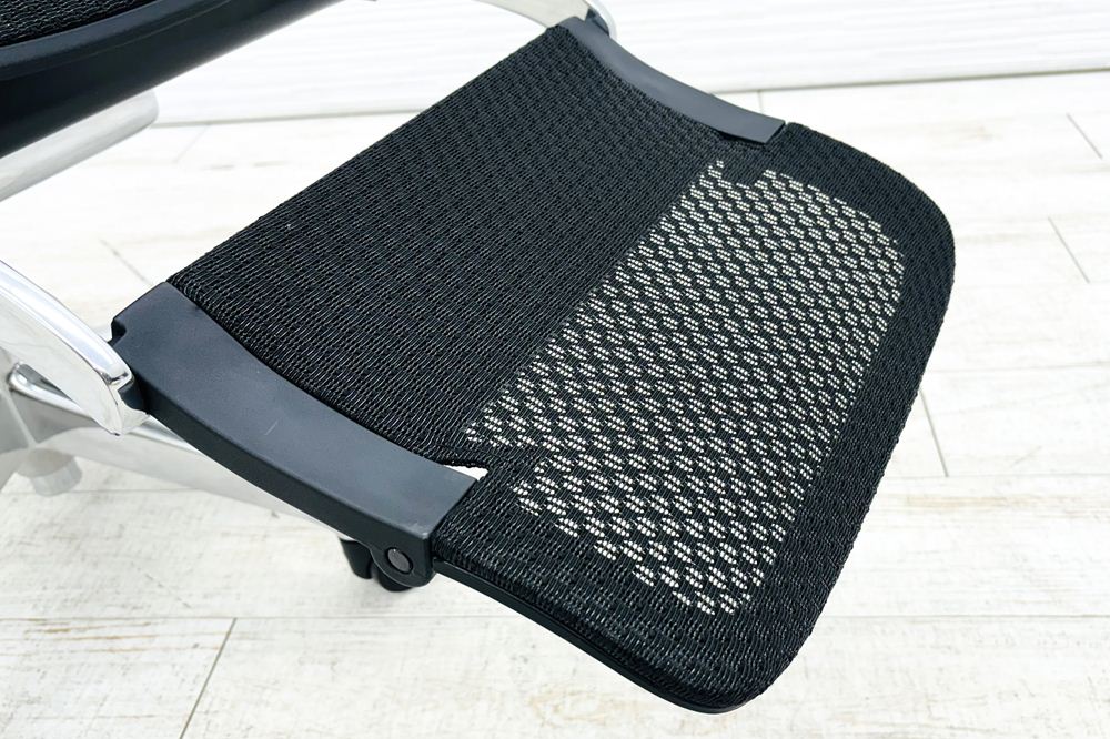 【未使用品】 自社保証有 エルゴヒューマンプロ2 オットマン 中古 ergohuman PRO2 Ottoman 中古オフィス家具 BKフレーム ブラック メモリーロッキング付の画像