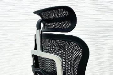 【未使用品】 自社保証有 エルゴヒューマンプロ2 オットマン 中古 ergohuman PRO2 Ottoman 中古オフィス家具 BKフレーム ブラック メモリーロッキング付の画像
