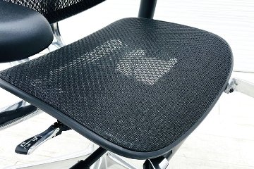 【未使用品】 自社保証有 エルゴヒューマンプロ2 オットマン 中古 ergohuman PRO2 Ottoman 中古オフィス家具 BKフレーム ブラック メモリーロッキング付の画像
