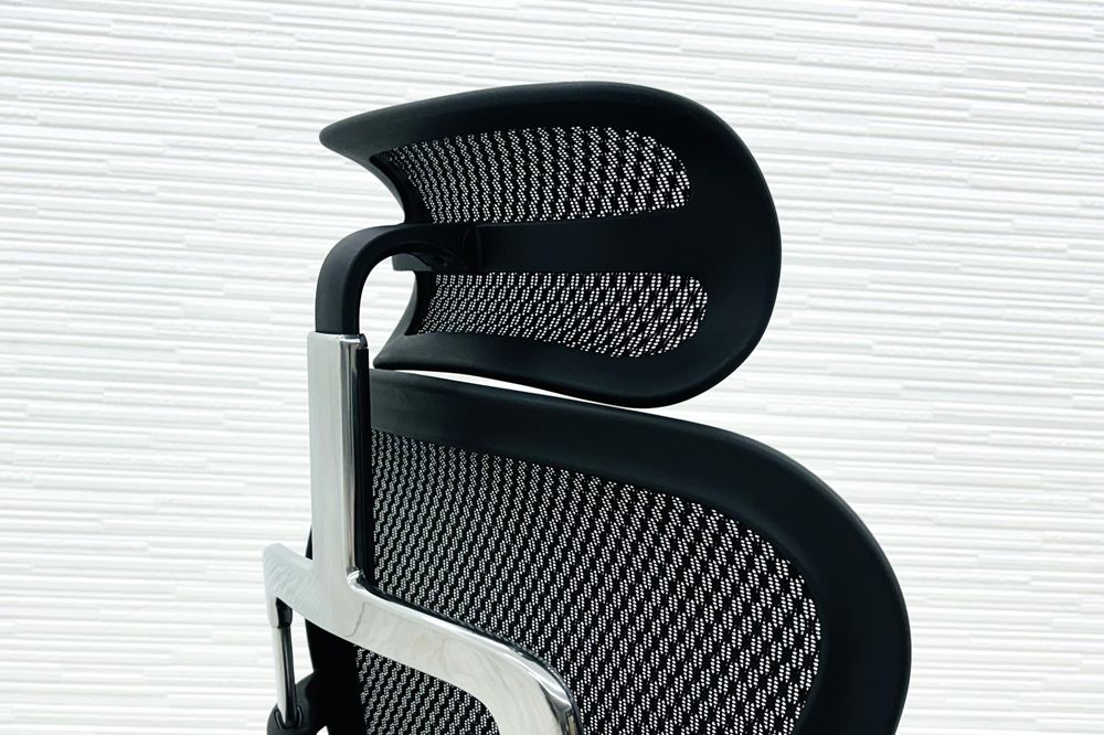 【未使用品】 自社保証有 エルゴヒューマンプロ2 中古 ergohuman PRO2 中古オフィス家具 BKフレーム ブラック メモリーロッキング付の画像