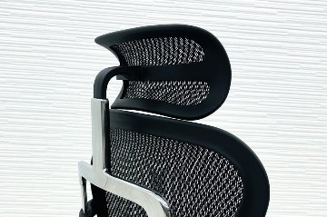 【未使用品】 自社保証有 エルゴヒューマンプロ2 中古 ergohuman PRO2 中古オフィス家具 BKフレーム ブラック メモリーロッキング付の画像