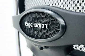 【未使用品】 自社保証有 エルゴヒューマンプロ2 中古 ergohuman PRO2 中古オフィス家具 BKフレーム ブラック メモリーロッキング付の画像