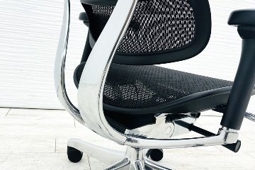 【未使用品】 自社保証有 エルゴヒューマンプロ2 中古 ergohuman PRO2 中古オフィス家具 BKフレーム ブラック メモリーロッキング付の画像