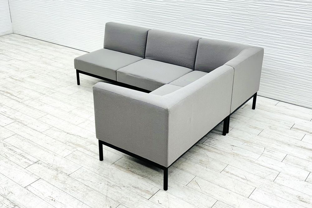 コクヨ コレッソ Collesso 中古 オフィスラウンジ 応接ソファー ラウンジソファ ラウンジチェア ソファー 中古オフィス家具 2100/1750/680の画像