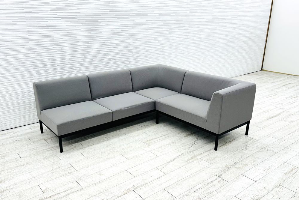 コクヨ コレッソ Collesso 中古 オフィスラウンジ 応接ソファー ラウンジソファ ラウンジチェア ソファー 中古オフィス家具 2100/1750/680の画像