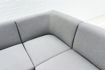 コクヨ コレッソ Collesso 中古 オフィスラウンジ 応接ソファー ラウンジソファ ラウンジチェア ソファー 中古オフィス家具 2100/1750/680の画像