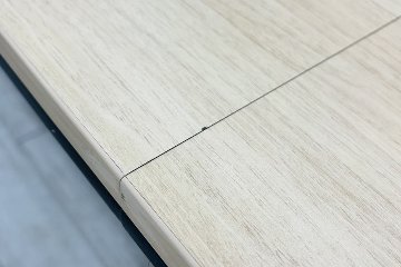 オカムラ ラティオ 中古 幅3600 大型会議テーブル ミーティングテーブル 会議机 四角天板 中古オフィス家具 3600/1200/720の画像