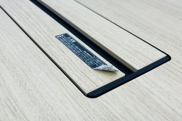 オカムラ ラティオ 中古 幅3600 大型会議テーブル ミーティングテーブル 会議机 四角天板 中古オフィス家具 3600/1200/720の画像