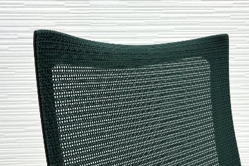 バロンチェア 中古 オカムラ OKAMURA Baron 可動肘 ハイバック ポリッシュフレーム 中古オフィス家具 座クッションの画像