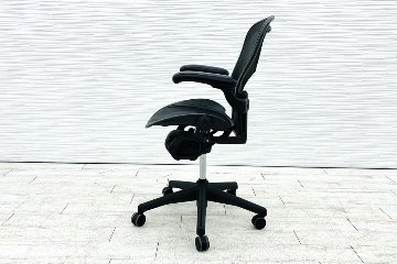 アーロンチェア 中古 Bサイズ ライト 【前傾チルト無し】 アーロン ハーマンミラー Aeron Chairs Herman Miller 中古オフィス家具の画像