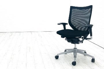 バロンチェア 中古 オカムラ ハイバック 黒 | 中古オフィス家具専門店