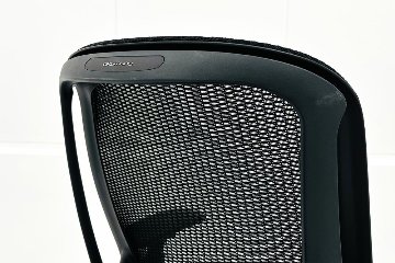 オカムラ シルフィーチェア 中古 2018年製 ハイバック 可動肘 OKAMURA Sylphy 中古オフィス家具 C685XR ブラックの画像