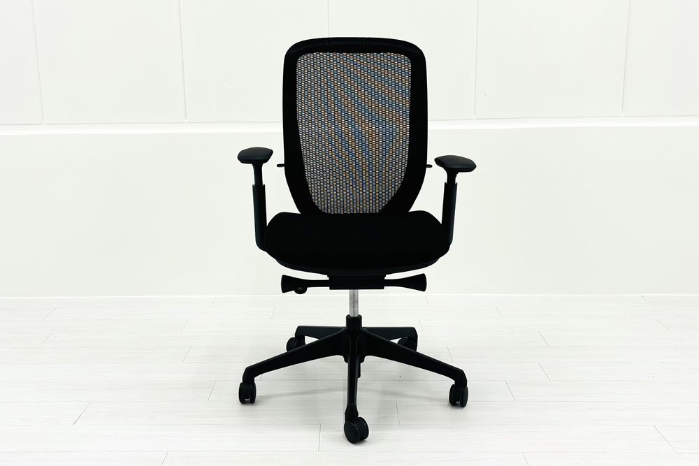 オカムラ シルフィーチェア ハイバック ブラック | 中古オフィス