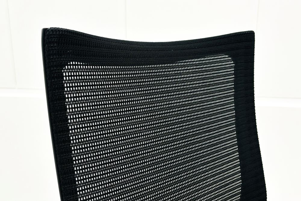 中古 バロンチェア オカムラ OKAMURA Baron 中古オフィス家具 ハイバック 可動肘 ブラックの画像