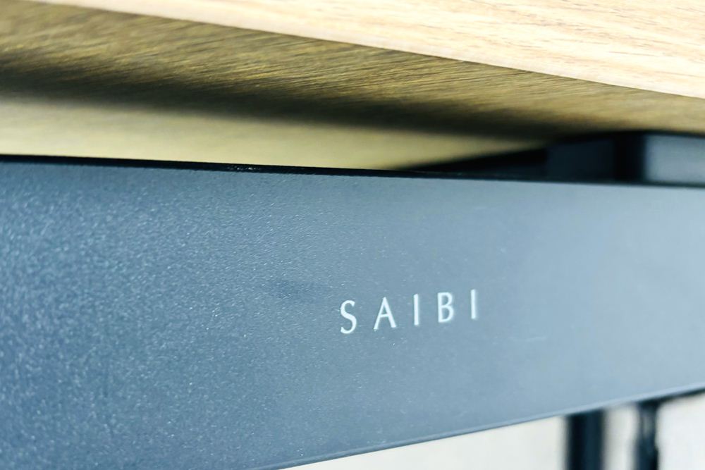 コクヨ サイビ SAIBI ブーメランデスク 中古 3段ワゴン付 120° 幅1200 中古オフィス家具 1200/740/720の画像