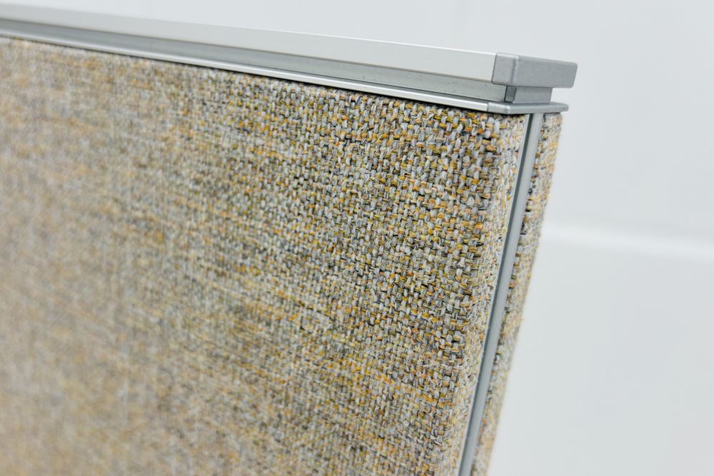 コクヨ サイビ SAIBI ブーメランデスク 中古 3段ワゴン付 120° 幅1200 中古オフィス家具 1200/740/720の画像