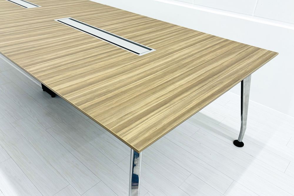 SAIBI コクヨ サイビ 中古 大型会議テーブル ミーティングテーブル 幅3200 KOKUYO 会議机 中古オフィス家具 3200/1200/720の画像