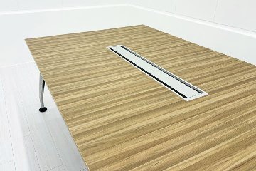 SAIBI コクヨ サイビ 中古 大型会議テーブル ミーティングテーブル 幅3200 KOKUYO 会議机 中古オフィス家具 3200/1200/720の画像