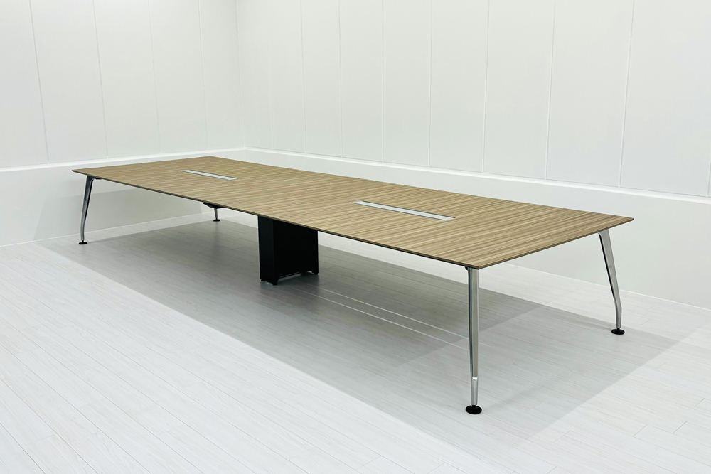 コクヨ サイビ 中古 大型会議テーブル 幅4800 会議机 ミーティングテーブル 中古オフィス家具 4800/1500/720の画像