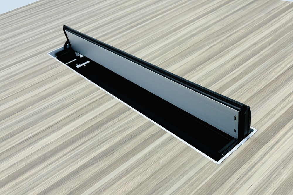 コクヨ サイビ 中古 大型会議テーブル 幅4800 会議机 ミーティングテーブル 中古オフィス家具 4800/1500/720の画像