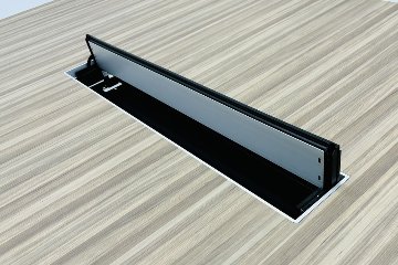 コクヨ サイビ 中古 大型会議テーブル 幅4800 会議机 ミーティングテーブル 中古オフィス家具 4800/1500/720の画像