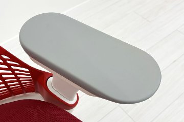 【未開封未使用品】 ハーマンミラー セイルチェア ミドルバック フルアジャスタブルアーム 可動肘 レッド 中古 Herman Miller SAYL Chair 中古オフィス家具の画像