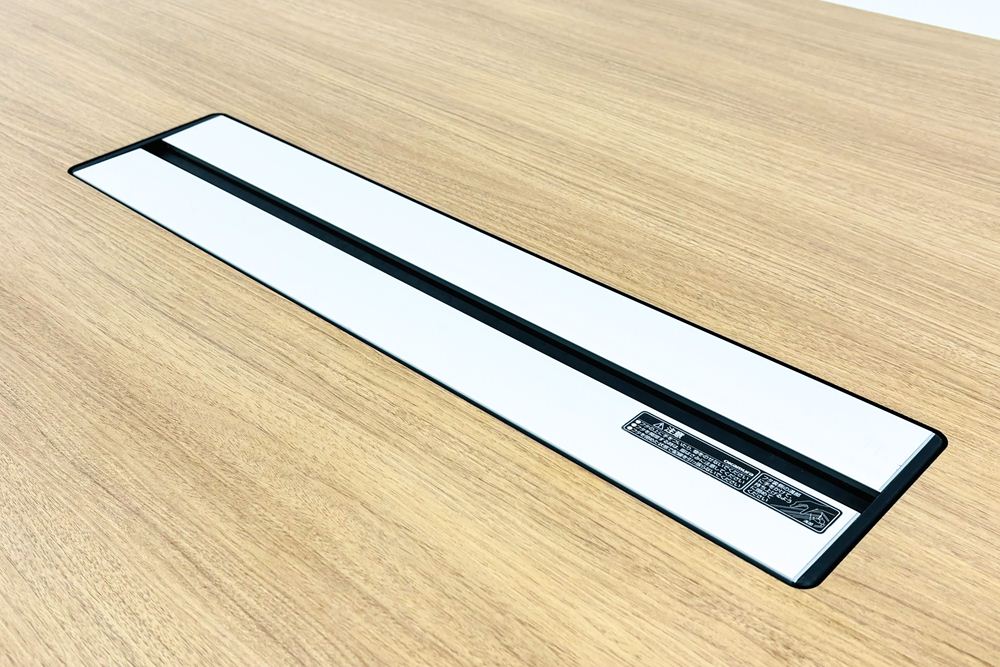 オカムラ ラティオ 中古 幅3200 RATIO 大型会議テーブル ミーティングテーブル 中古オフィス家具 3200/1200/720の画像