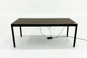 中古 電動机 オカムラ スイフト クアトロ Swift IV 昇降テーブル 幅1800 ミーティングテーブル 中古オフィス家具 1800/900/700～1150の画像