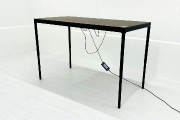 中古 電動机 オカムラ スイフト クアトロ Swift IV 昇降テーブル 幅1800 ミーティングテーブル 中古オフィス家具 1800/900/700～1150の画像