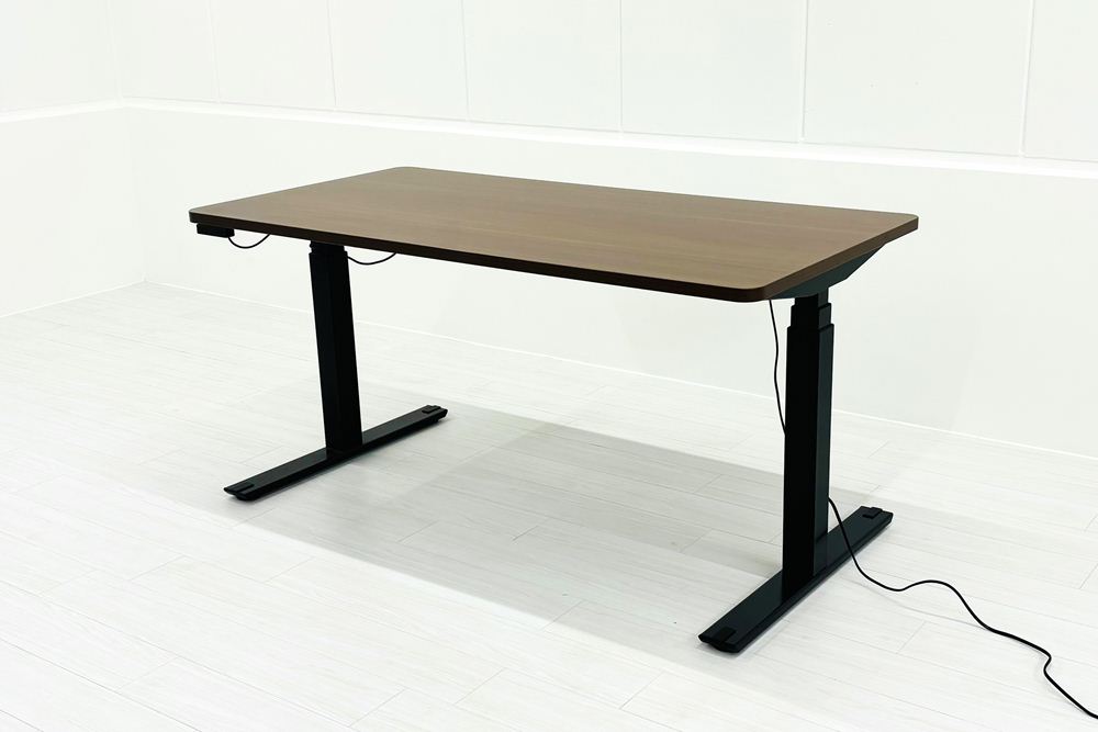 電動デスク 内田洋行 オペルナ 中古 電動机 電動昇降デスク 中古オフィス家具 平机 1500/750/650～1250の画像