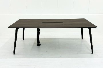 オカムラ プリシード 中古 PRECEDE 小型会議テーブル 幅2100 ミーティングテーブル 会議机 中古オフィス家具 2100/1100/720の画像