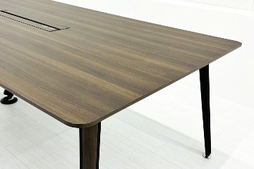 オカムラ プリシード 中古 PRECEDE 小型会議テーブル 幅2100 ミーティングテーブル 会議机 中古オフィス家具 2100/1100/720の画像